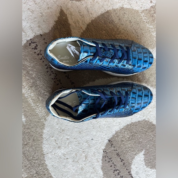 Emilio Franco shoes sneakers casual blue - Picture 8 of 11